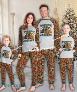 Jacksonville Jaguars Fall Christmas Family Pajamas Set Kid Men Women