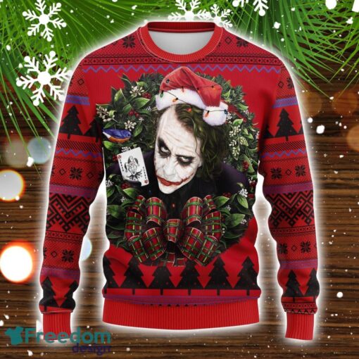 Joker With Card Noel Mc Ugly Christmas Sweater Christmas Gift For Men And Women Product Photo 1