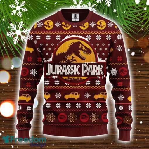 Jurracsic World Ugly Christmas Sweater Amazing Gift Family Christmas Gift Product Photo 1