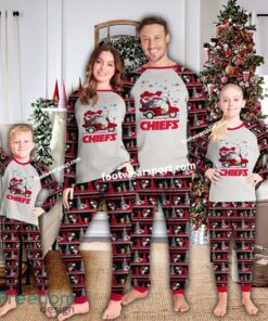 Kansas City Chiefs Christmas Xmas Family Pajamas Set For Men Women Kid