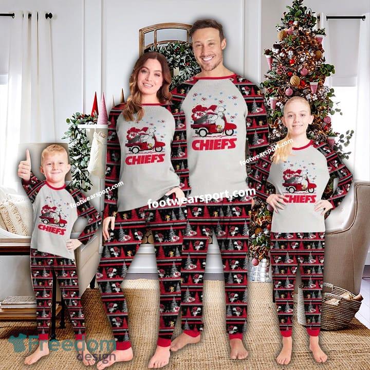 Kansas City Chiefs Christmas Xmas Family Pajamas Set For Men Women Kid image Kansas City Chiefs Christmas Xmas Family Pajamas Set For Men Women Kid - Kansas City Chiefs Christmas Xmas Family Pajamas Set For Men Women Kid