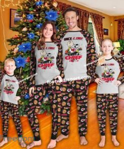 Kansas City Chiefs Once A Chief – Always A Chief Christmas Pajamas Set Family Kid Men Women