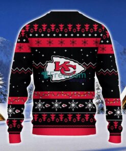 Kansas City Chiefs Santa Claus Ugly Christmas Sweater Christmas Gift 3D Sweater Product Photo 2