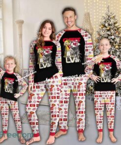 Kansas City Chiefs Super Bowl Christmas Family Pajamas Set Kid Men Women