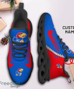 Kansas Jayhawks Custom Name Limited Max Soul Shoes Sneakers For Sports Fans Gift Product Photo 3