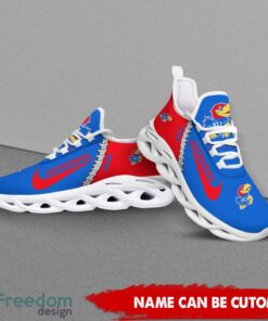 Kansas Jayhawks Custom Name Limited Max Soul Shoes Sneakers For Sports Fans Gift Product Photo 4