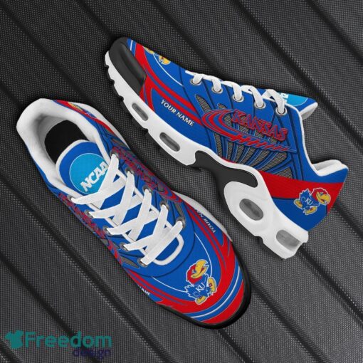 Kansas Jayhawks TN Shoes Custom Name Shoes Fans Sneakers Shoes Product Photo 2