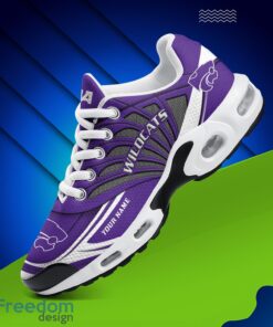 Kansas State Wildcats Air Cushion Sports Shoes Custom Name Gift For Fans Men Women Shoes Product Photo 1