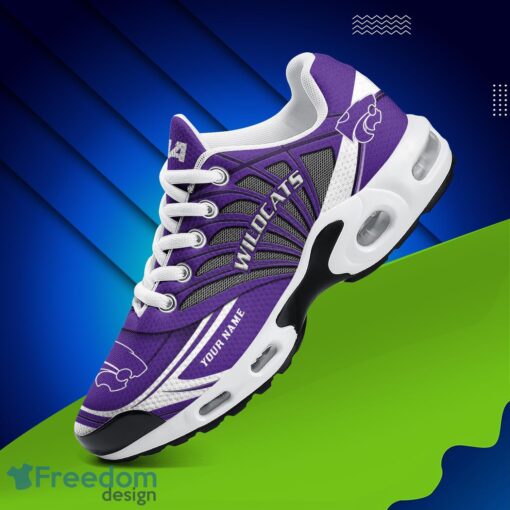 Kansas State Wildcats Air Cushion Sports Shoes Custom Name Gift For Fans Men Women Shoes Product Photo 1