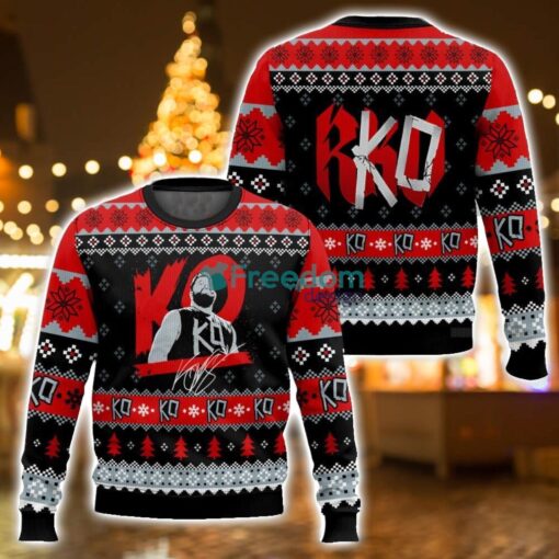 KO Kevin Owens 3D Ugly Christmas Sweater Unisex Sweater Christmas Gift Product Photo 1