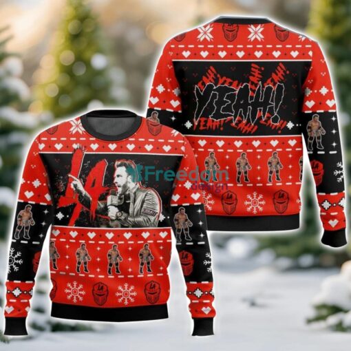 LA Knight 3D Ugly Christmas Sweater Unisex Sweater Christmas Gift Product Photo 1