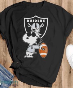 Las Vegas Raiders NFL x Snoopy Dog Peanuts t-shirt