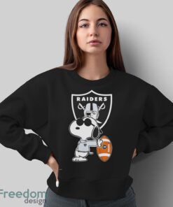 Las Vegas Raiders NFL x Snoopy Dog Peanuts t-shirt - Sweatshirt