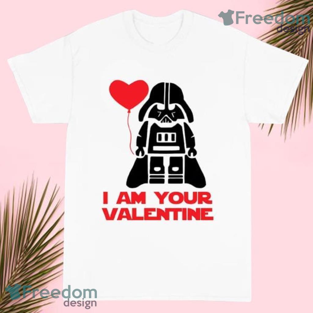 Lego Darth Vader I Am Your Valentine Star Wars Valentine T Shirt image Lego Darth Vader I Am Your Valentine Star Wars Valentine T Shirt Product Photo 1
