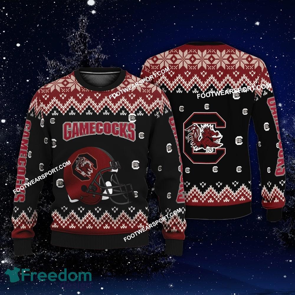 Logo Pattern Helmet South Carolina Gamecocks Christmas Sweater Gift Holidays image Logo Pattern Helmet South Carolina Gamecocks Christmas Sweater Gift Holidays - Logo Pattern Helmet South Carolina Gamecocks Christmas Sweater Gift Holidays