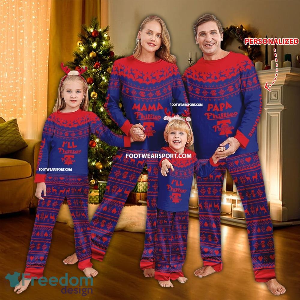 Logo Philadelphia Phillies Papa Mama Pajamas Set Family Gift Christmas image Logo Philadelphia Phillies Papa Mama Pajamas Set Family Gift Christmas - Logo Philadelphia Phillies Papa Mama Pajamas Set Family Gift Christmas