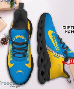 Los Angeles Chargers Custom Name Limited Max Soul Shoes Sneakers For Sports Fans Gift Product Photo 3