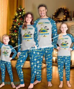 Los Angeles Chargers Once A Charger – Always A Charger Ugly Christmas Pajamas Set Family Kid Men Women