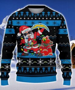 Los Angeles Chargers Santa Claus Ugly Christmas Sweater Christmas Gift 3D Sweater