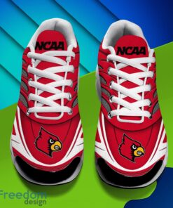 Louisville Cardinals Air Cushion Sports Shoes Custom Name Gift For Fans Men Women Shoes Product Photo 3