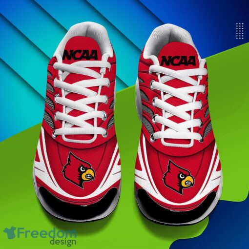 Louisville Cardinals Air Cushion Sports Shoes Custom Name Gift For Fans Men Women Shoes Product Photo 3