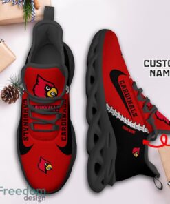 Louisville Cardinals Custom Name Limited Max Soul Shoes Sneakers For Sports Fans Gift Product Photo 3