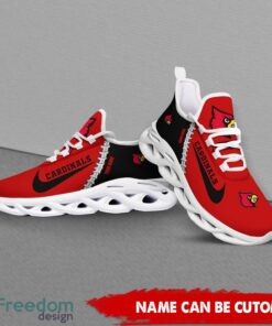 Louisville Cardinals Custom Name Limited Max Soul Shoes Sneakers For Sports Fans Gift Product Photo 4