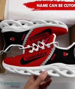 Louisville Cardinals Custom Name Limited Max Soul Shoes Sneakers For Sports Fans Gift Product Photo 5