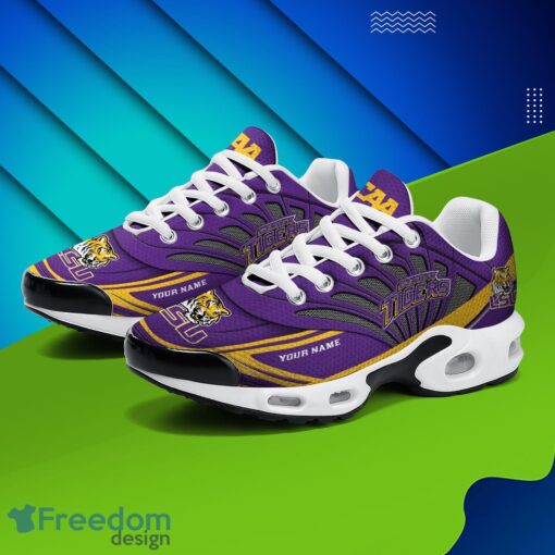 LSU Tigers Air Cushion Sports Shoes Custom Name Gift For Fans Men Women Shoes Product Photo 2