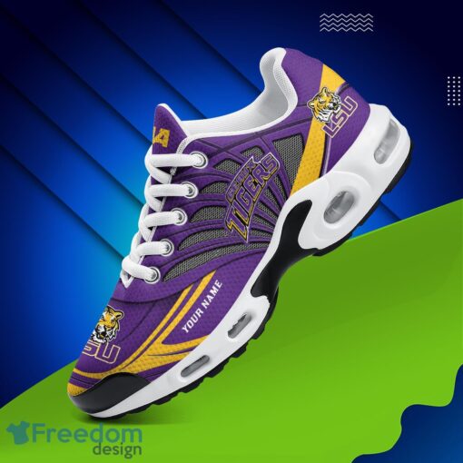 LSU Tigers Air Cushion Sports Shoes Custom Name Gift For Fans Men Women Shoes Product Photo 1