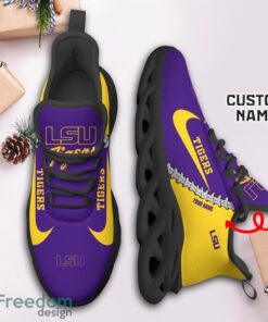 LSU Tigers Custom Name Limited Max Soul Shoes Sneakers For Sports Fans Gift Product Photo 3