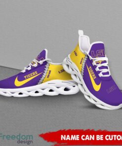 LSU Tigers Custom Name Limited Max Soul Shoes Sneakers For Sports Fans Gift Product Photo 4