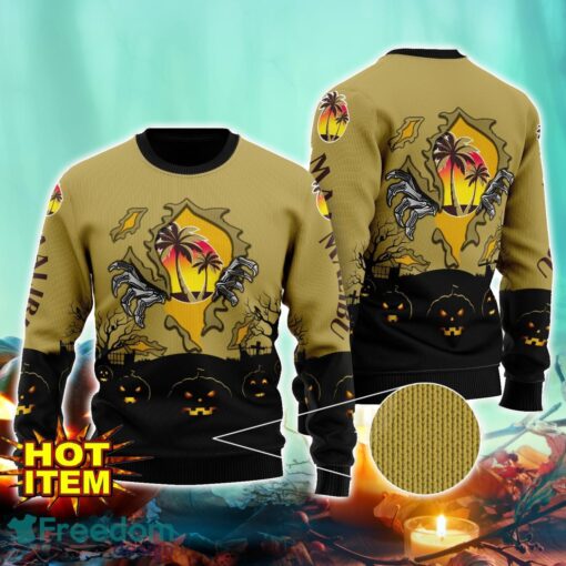 Malibu Rum Scary Night Halloween Hand Pull Out Halloween 3D Sweater For Men and Women Product Photo 1