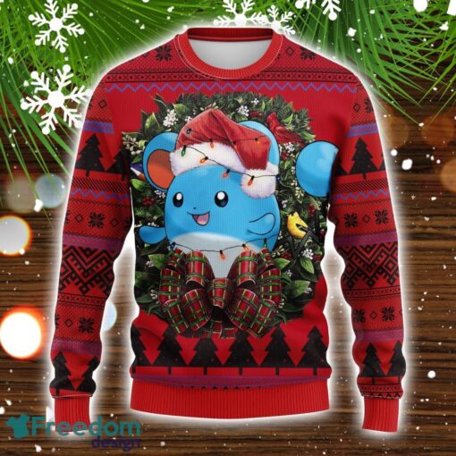 Marill Pokemon Noel Mc Ugly Christmas Sweater Christmas Gift For Men And Women Product Photo 1