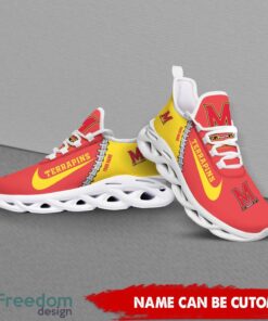 Maryland Terrapins Custom Name Limited Max Soul Shoes Sneakers For Sports Fans Gift Product Photo 4