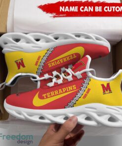 Maryland Terrapins Custom Name Limited Max Soul Shoes Sneakers For Sports Fans Gift Product Photo 5