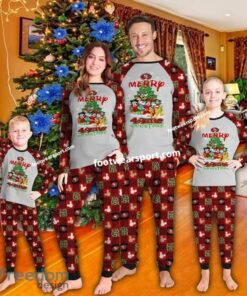 Merry 49ers Christmas Xmas Pajamas Set Family For Adult