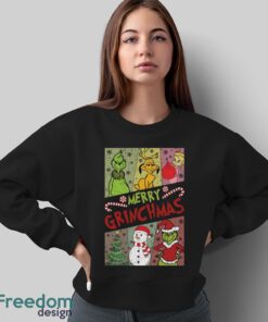 Merry Grinchmas Shirt Christmas Grinch Tee - Sweatshirt