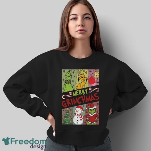 Merry Grinchmas Shirt Christmas Grinch Tee - Sweatshirt