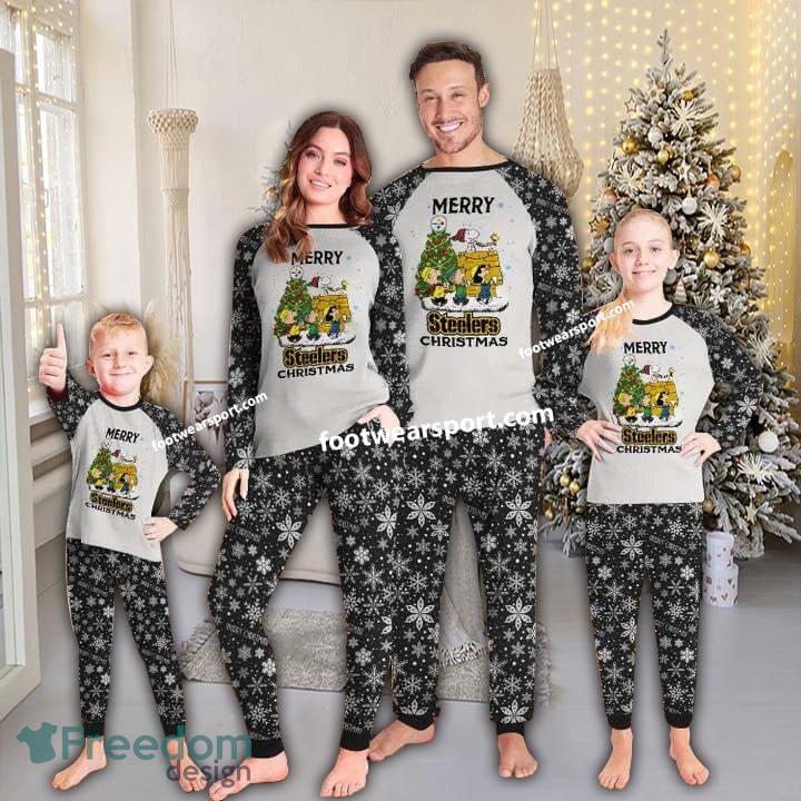 Merry Pittsburgh Steelers Christmas Xmas Family Pajamas Set For Men Women Kid image Merry Pittsburgh Steelers Christmas Xmas Family Pajamas Set For Men Women Kid - Merry Pittsburgh Steelers Christmas Xmas Family Pajamas Set For Men Women Kid