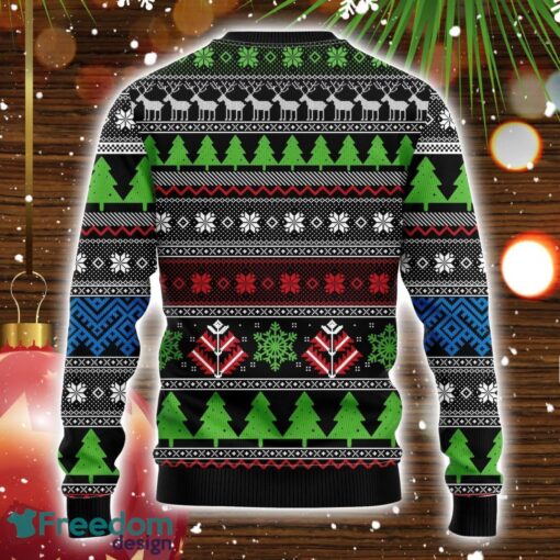 Merry Rick And Morty Ugly Christmas Sweater Amazing Gift Family Christmas Gift Product Photo 2