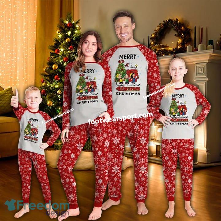 Merry San Francisco 49ers Christmas Xmas Pajamas Set Family Gift Christmas image Merry San Francisco 49ers Christmas Xmas Pajamas Set Family Gift Christmas - Merry San Francisco 49ers Christmas Xmas Pajamas Set Family Gift Christmas