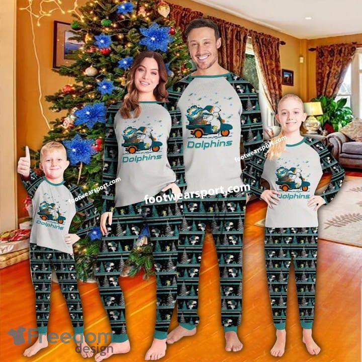 Miami Dolphins Christmas Xmas Pajamas Set Family For Adult image Miami Dolphins Christmas Xmas Pajamas Set Family For Adult - Miami Dolphins Christmas Xmas Pajamas Set Family For Adult