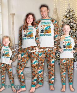 Miami Dolphins Fall Christmas Family Pajamas Set Kid Men Women