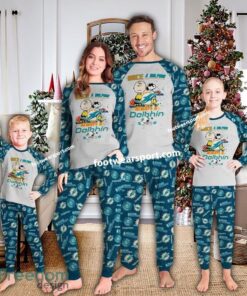Miami Dolphins Once A Dolphin – Always A Dolphin Xmas Family Pajamas Set Kid Men Women