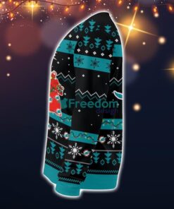 Miami Dolphins Santa Claus Ugly Christmas Sweater Christmas Gift 3D Sweater image Miami Dolphins Santa Claus Ugly Christmas Sweater Christmas Gift 3D Sweater Product Photo 3