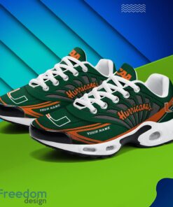 Miami Hurricanes Air Cushion Sports Shoes Custom Name Gift For Fans Men Women Shoes Product Photo 2