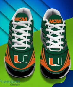 Miami Hurricanes Air Cushion Sports Shoes Custom Name Gift For Fans Men Women Shoes Product Photo 3