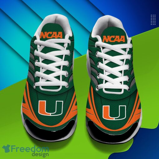 Miami Hurricanes Air Cushion Sports Shoes Custom Name Gift For Fans Men Women Shoes Product Photo 3