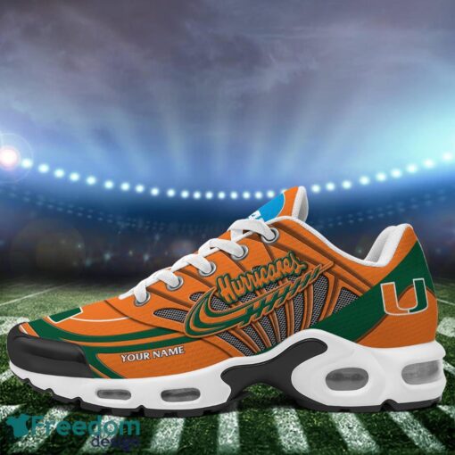 Miami Hurricanes TN Shoes Custom Name Shoes Fans Sneakers Shoes Product Photo 3